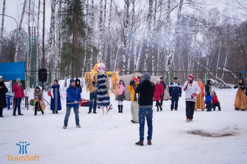 Зажигательная Масленица на день рождения «Тимсофта»!