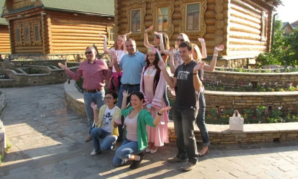 Квест по Казани для американцев